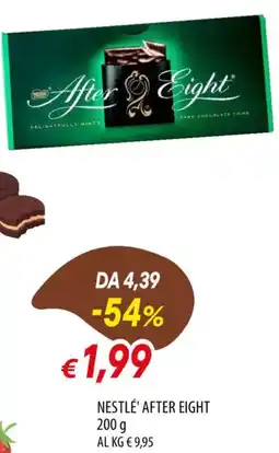 IperFamila Nestlé' after eight offerta