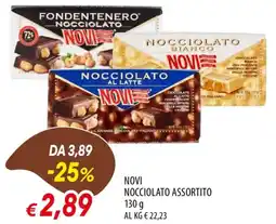 IperFamila Novi nocciolato offerta
