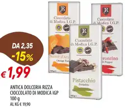 IperFamila Antica dolceria rizza cioccolato di modica igp offerta