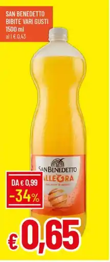 IperFamila San benedetto bibite offerta