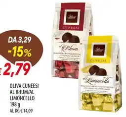 IperFamila Oliva cuneesi al rhum/al limoncello offerta