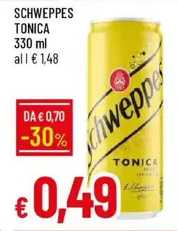 IperFamila Schweppes tonica offerta