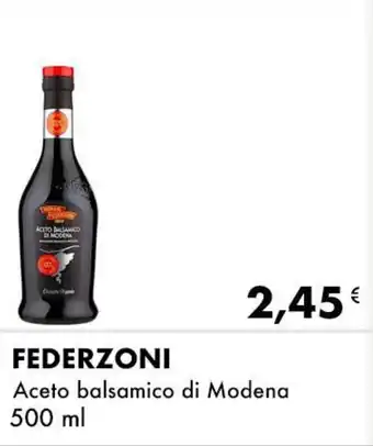 Iper Tosano FEDERZONI Aceto balsamico di Modena offerta
