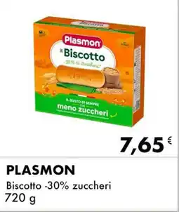 Iper Tosano PLASMON Biscotto -30% zuccheri offerta