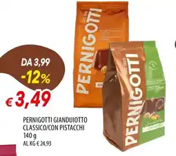 IperFamila Pernigotti gianduiotto classico/con pistacchi offerta
