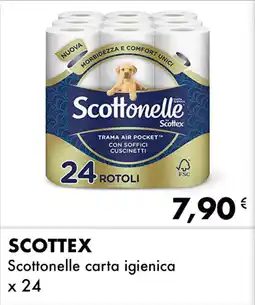Iper Tosano SCOTTEX Scottonelle carta igienica offerta