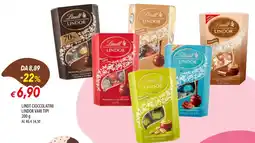 IperFamila Lindt cioccolatini lindor offerta