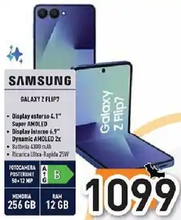 Unieuro SAMSUNG GALAXY Z FLIP7 offerta