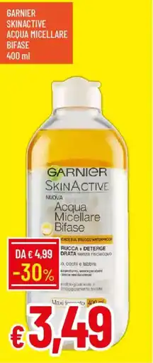 IperFamila Garnier skinactive acqua micellare bifase offerta