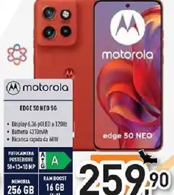 Unieuro motorola EDGE 50 NEO 5G offerta
