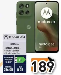 Unieuro motorola MOTO G56 offerta