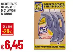 IperFamila Ace detersivo igienizzante offerta