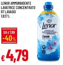 IperFamila Lenor ammorbidente lavatrice concentrato offerta