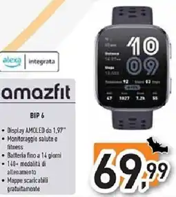 Unieuro amazfit BIP 6 offerta