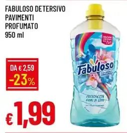 IperFamila Fabuloso detersivo pavimenti profumato offerta