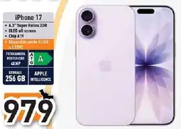 Unieuro iPhone 17 offerta