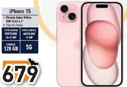 Unieuro iPhone 15 offerta
