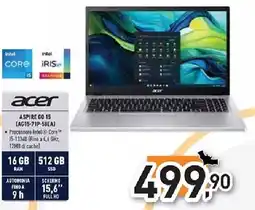 Unieuro acer ASPIRE GO 15 [AG15-71P-58EA) offerta