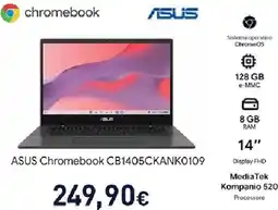 Unieuro ASUS Chromebook CB1405CKANK0109 offerta