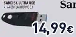 Unieuro Sandisk ultra USB offerta