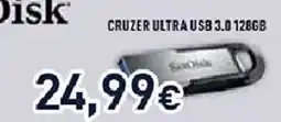 Unieuro SanDisk CRUZER ULTRA USB 3.0 128GB offerta