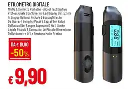 IperFamila Etilometro digitale offerta