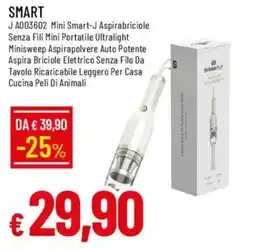IperFamila SMART JA003602 Mini Smart-J Aspirabriciole offerta