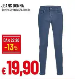 IperFamila Jeans donna offerta