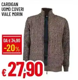 IperFamila Cardigan uomo coveri viale morin offerta