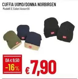 IperFamila Cuffia uomo/donna norbirgen offerta