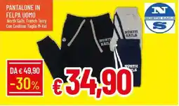 IperFamila Pantalone in felpa uomo offerta