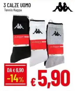 IperFamila 3 calze uomo offerta