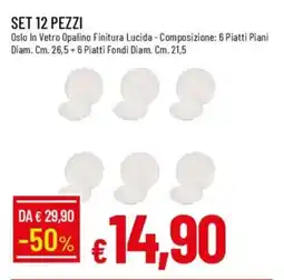 IperFamila Set 12 pezzi offerta