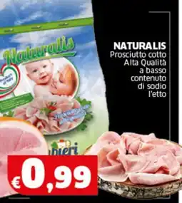 Sigma NATURALIS Prosciutto cotto Alta Qualità a basso contenuto di sodio l'etto offerta