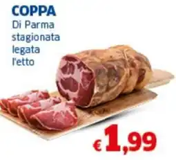 Sigma COPPA Di Parma stagionata legata l'etto offerta