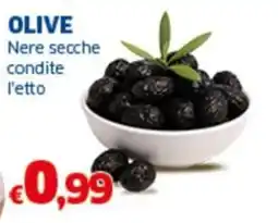 Sigma OLIVE Nere secche condite l'etto offerta