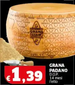 Sigma GRANA PADANO D.O.P. 14 mesi l'etto offerta