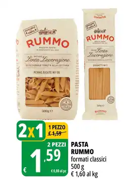 Tigros Pasta RUMMO offerta