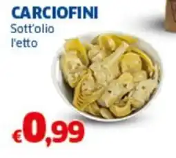 Sigma CARCIOFINI Sott'olio l'etto offerta