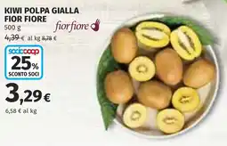 Coop Kiwi polpa gialla FIOR FIORE offerta