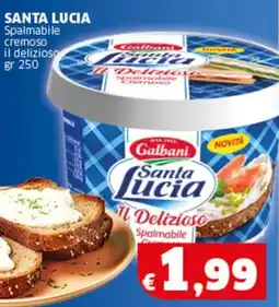 Sigma SANTA LUCIA Spalmabile cremoso il delizioso offerta