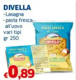 Sigma DIVELLA -Lasagna -pasta fresca all'uovo offerta