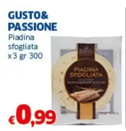 Sigma GUSTO& PASSIONE Piadina sfogliata offerta