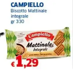 Sigma CAMPIELLO Biscotto Mattinale integrale offerta
