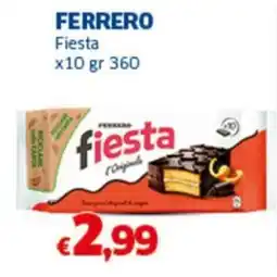 Sigma FERRERO Fiesta offerta