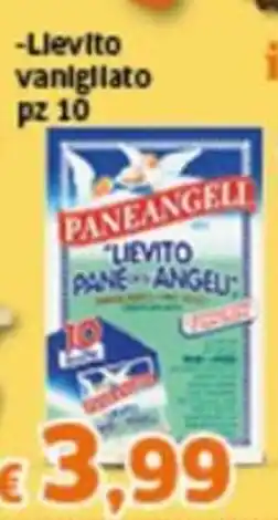 Sigma PANEANGELI -Lievito vanigliato pz 10 offerta
