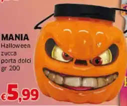 Sigma MANIA Halloween zucca porta dolci offerta