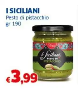 Sigma I SICILIANI Pesto di pistacchio offerta