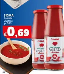 Sigma SIGMA Passata classica offerta