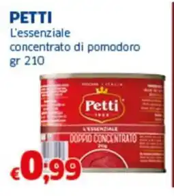 Sigma PETTI L'essenziale concentrato di pomodoro offerta